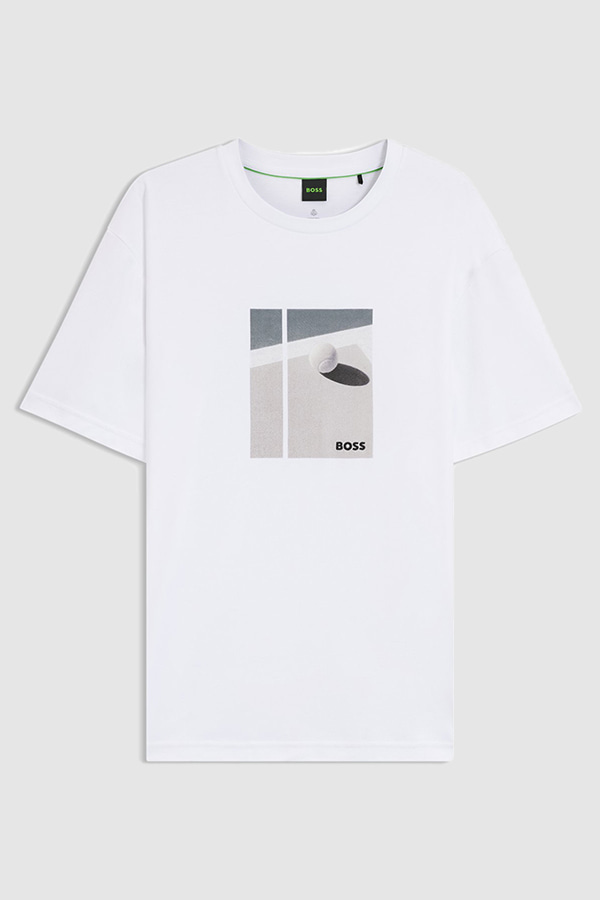 ΜΠΛΟΥΖΑ T-SHIRT BOSS - 100 ΛΕΥΚΟ